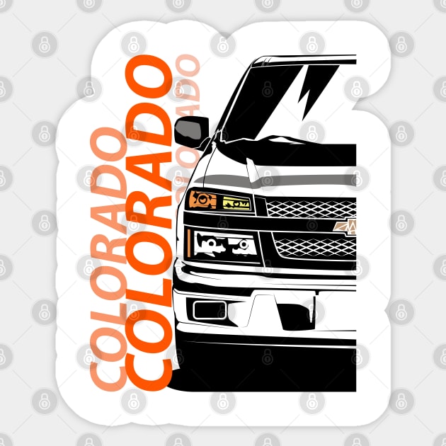 Chevy Colorado 2LT Sticker by gaplexio